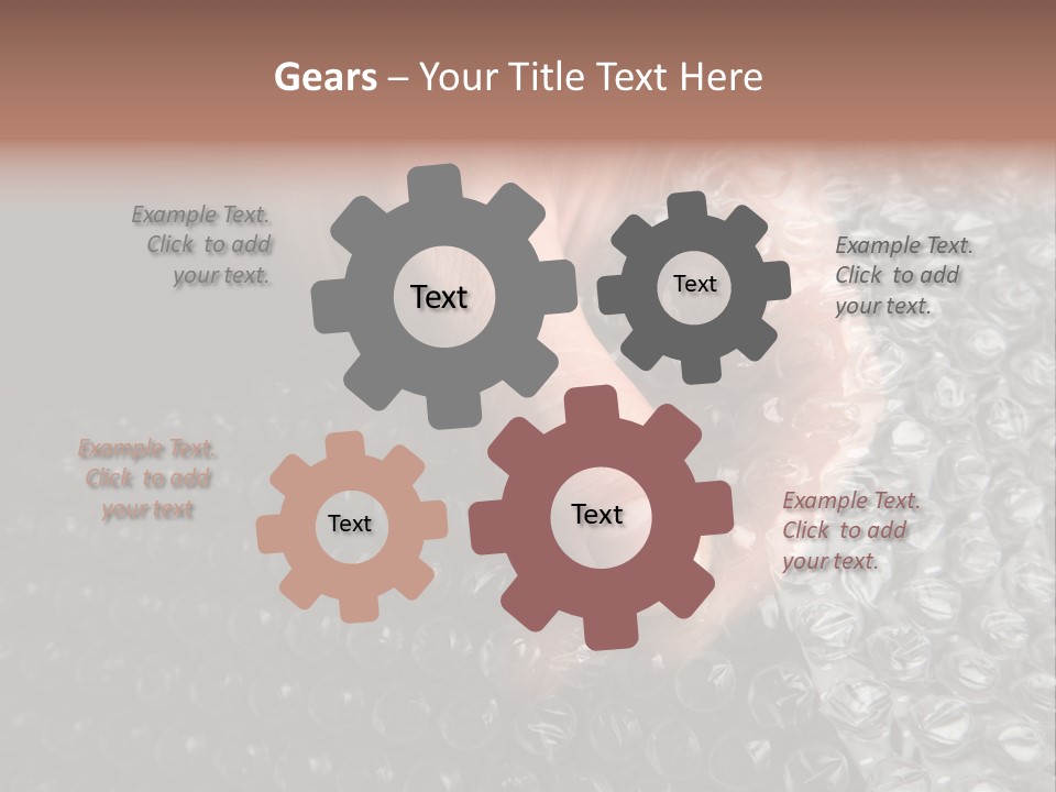 Material Waste Stress PowerPoint Template