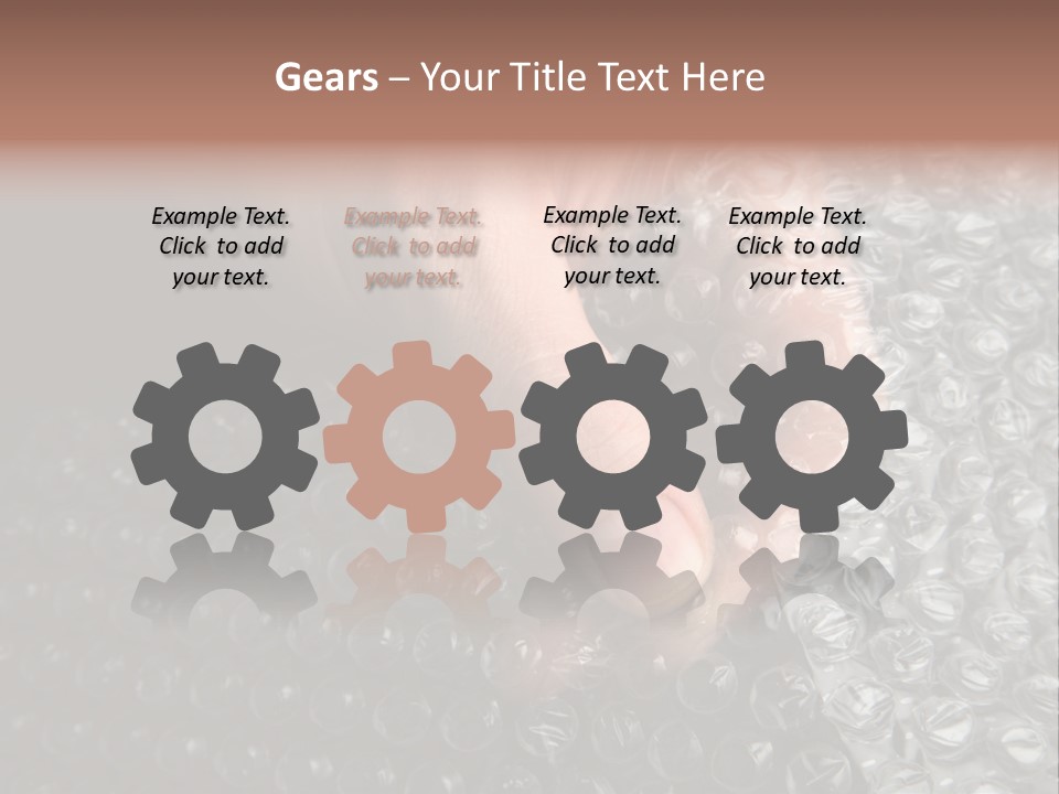 Material Waste Stress PowerPoint Template