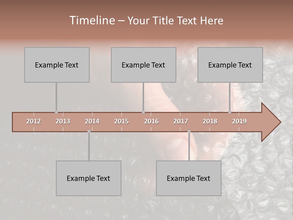 Material Waste Stress PowerPoint Template
