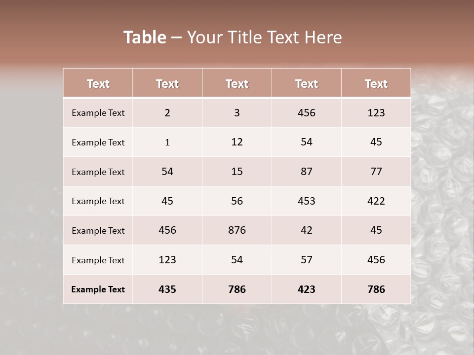 Material Waste Stress PowerPoint Template
