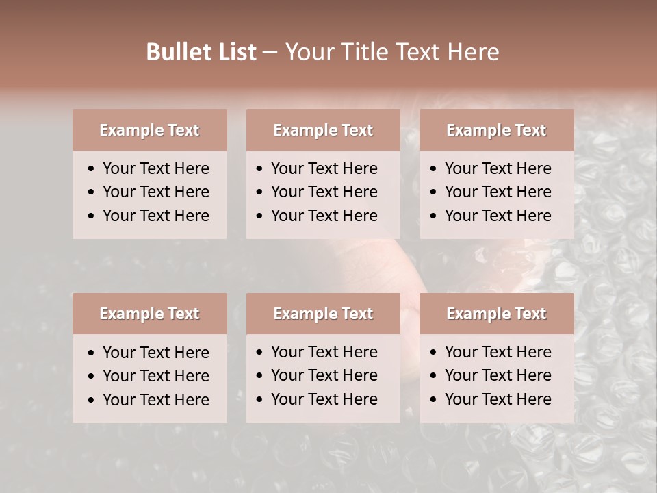 Material Waste Stress PowerPoint Template