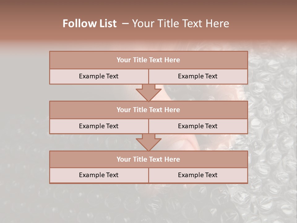 Material Waste Stress PowerPoint Template