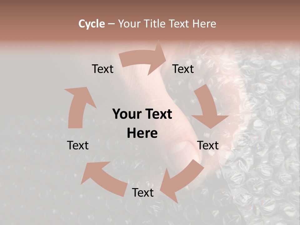 Material Waste Stress PowerPoint Template