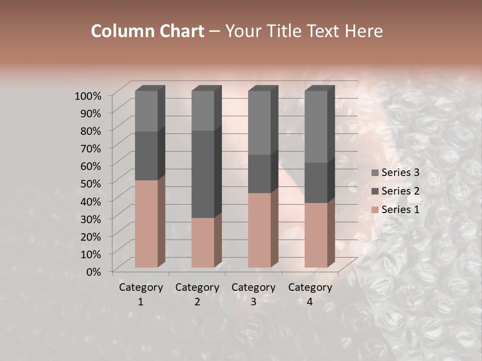 Material Waste Stress PowerPoint Template