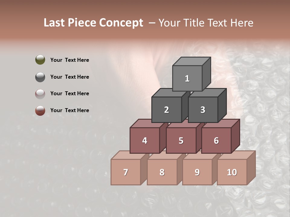 Material Waste Stress PowerPoint Template