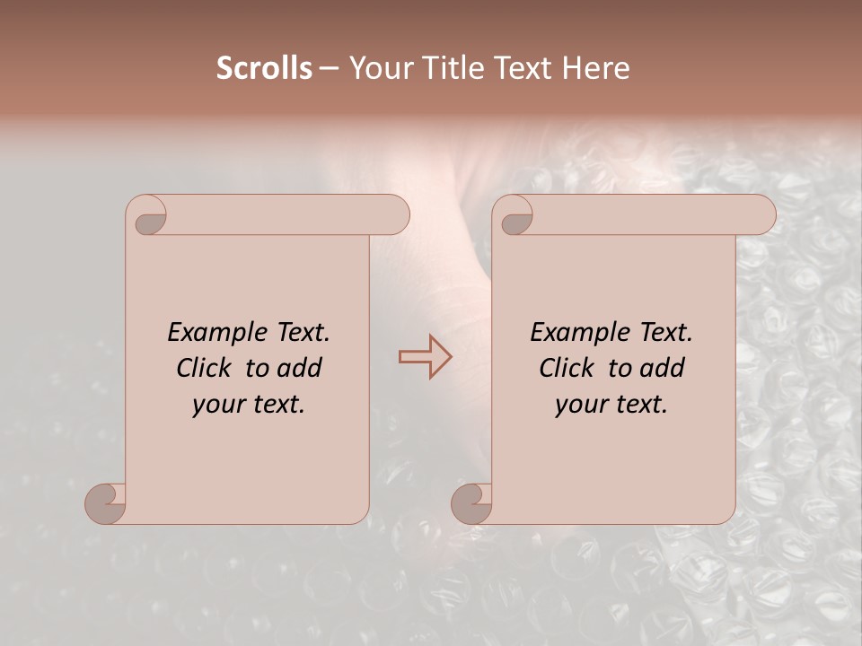Material Waste Stress PowerPoint Template
