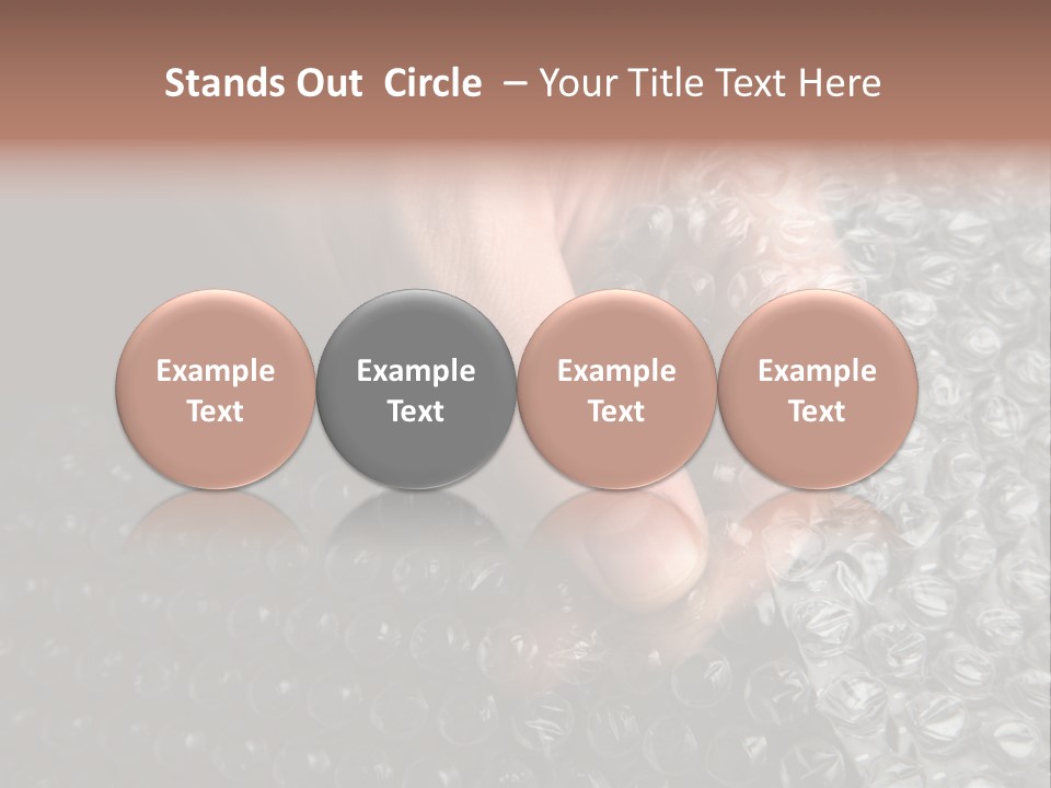 Material Waste Stress PowerPoint Template