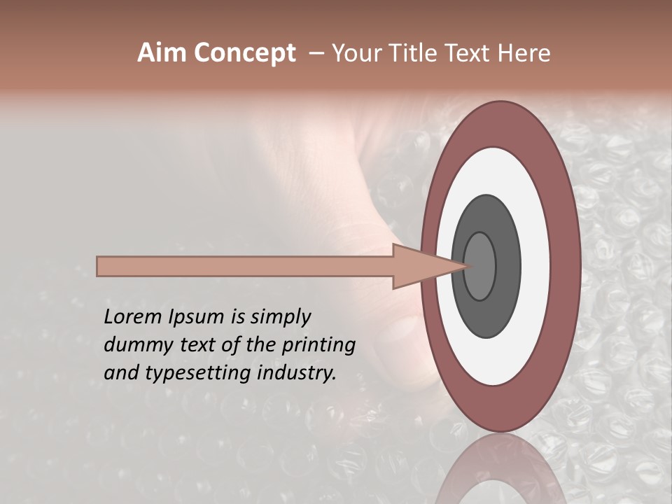 Material Waste Stress PowerPoint Template