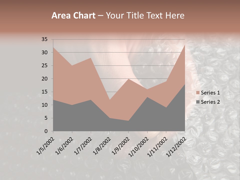 Material Waste Stress PowerPoint Template
