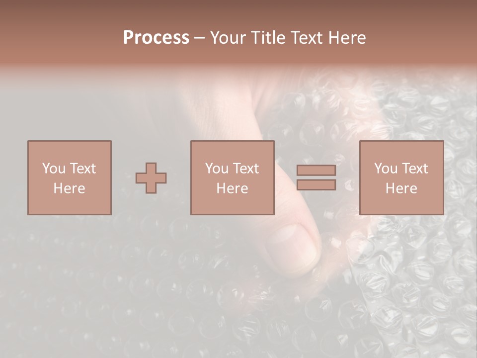 Material Waste Stress PowerPoint Template