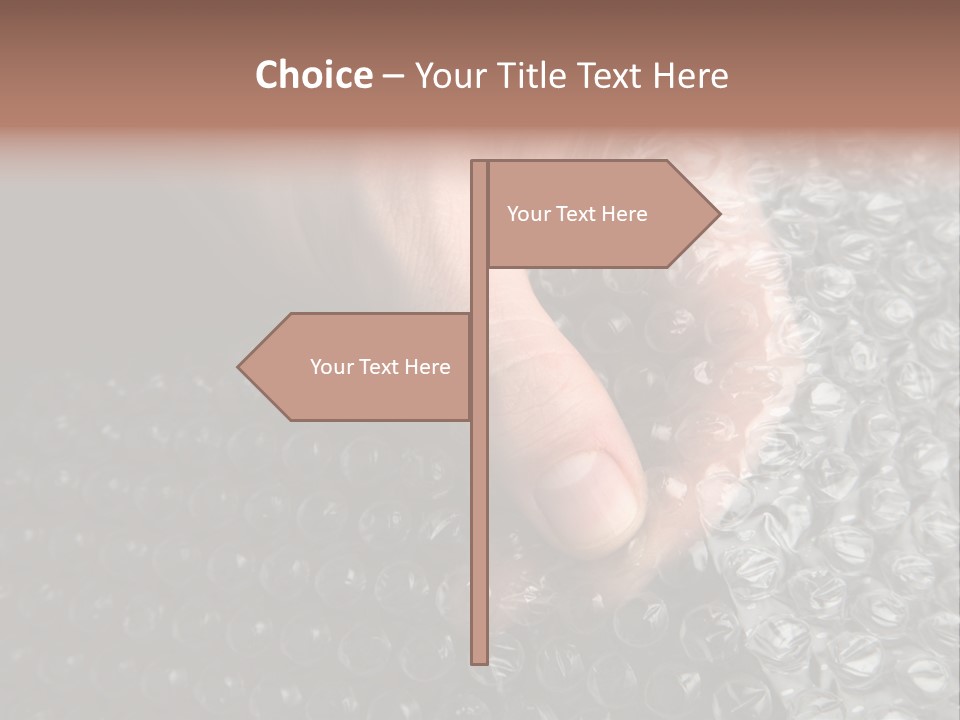 Material Waste Stress PowerPoint Template