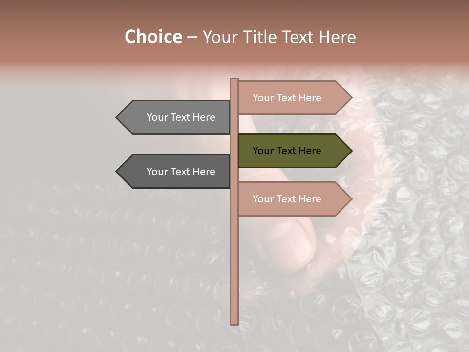 Material Waste Stress PowerPoint Template