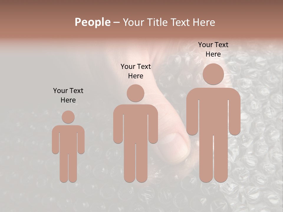Material Waste Stress PowerPoint Template