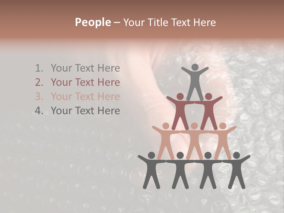 Material Waste Stress PowerPoint Template