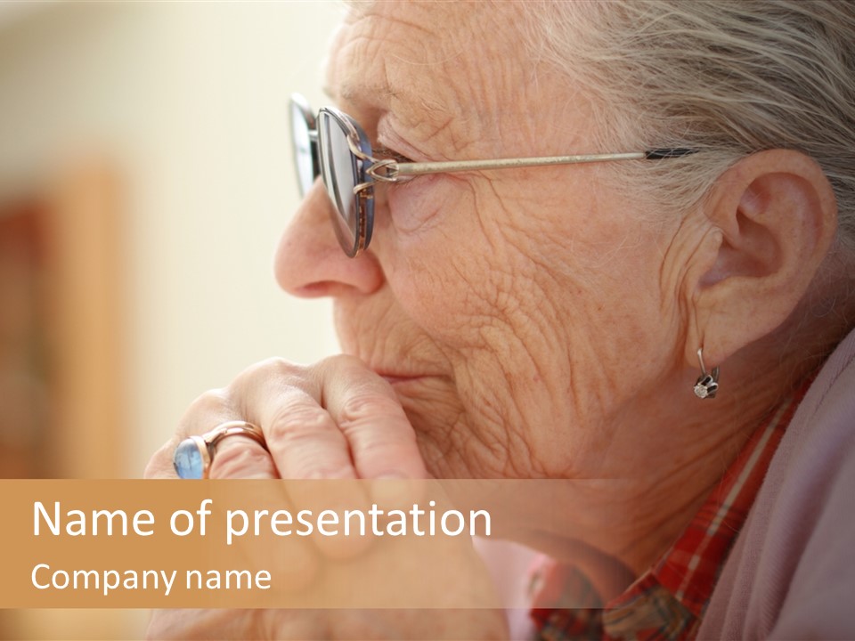 Old Think Citizen PowerPoint Template