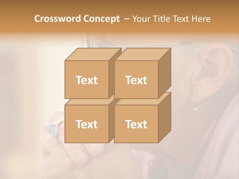 Old Think Citizen PowerPoint Template