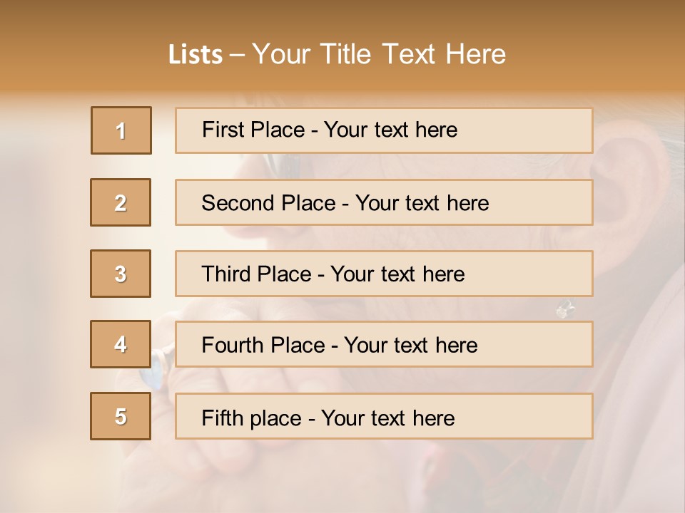 Old Think Citizen PowerPoint Template