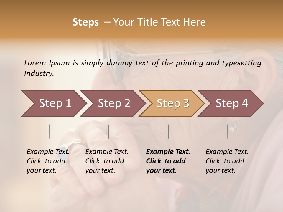 Old Think Citizen PowerPoint Template