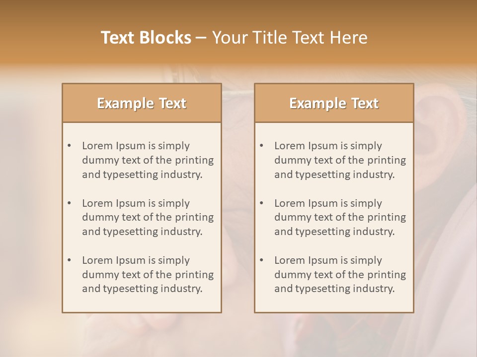 Old Think Citizen PowerPoint Template