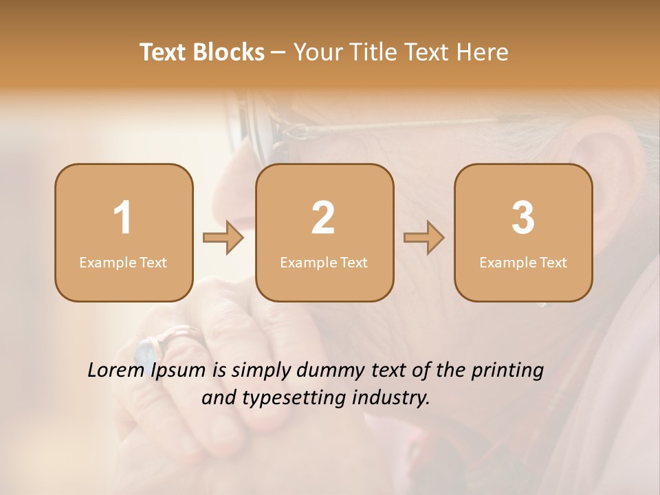 Old Think Citizen PowerPoint Template