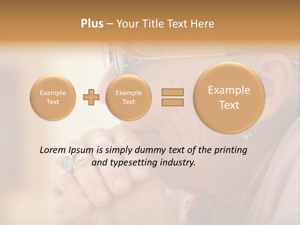 Old Think Citizen PowerPoint Template