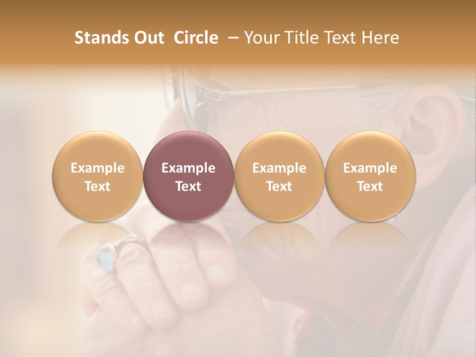 Old Think Citizen PowerPoint Template