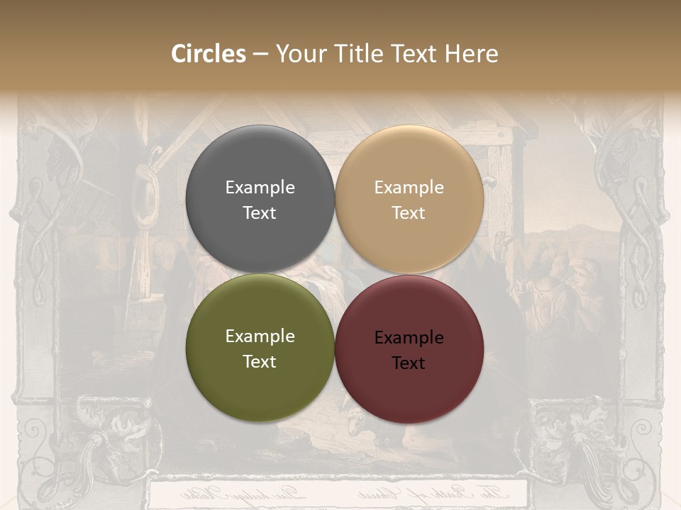 Classic Nostalgia Christ PowerPoint Template