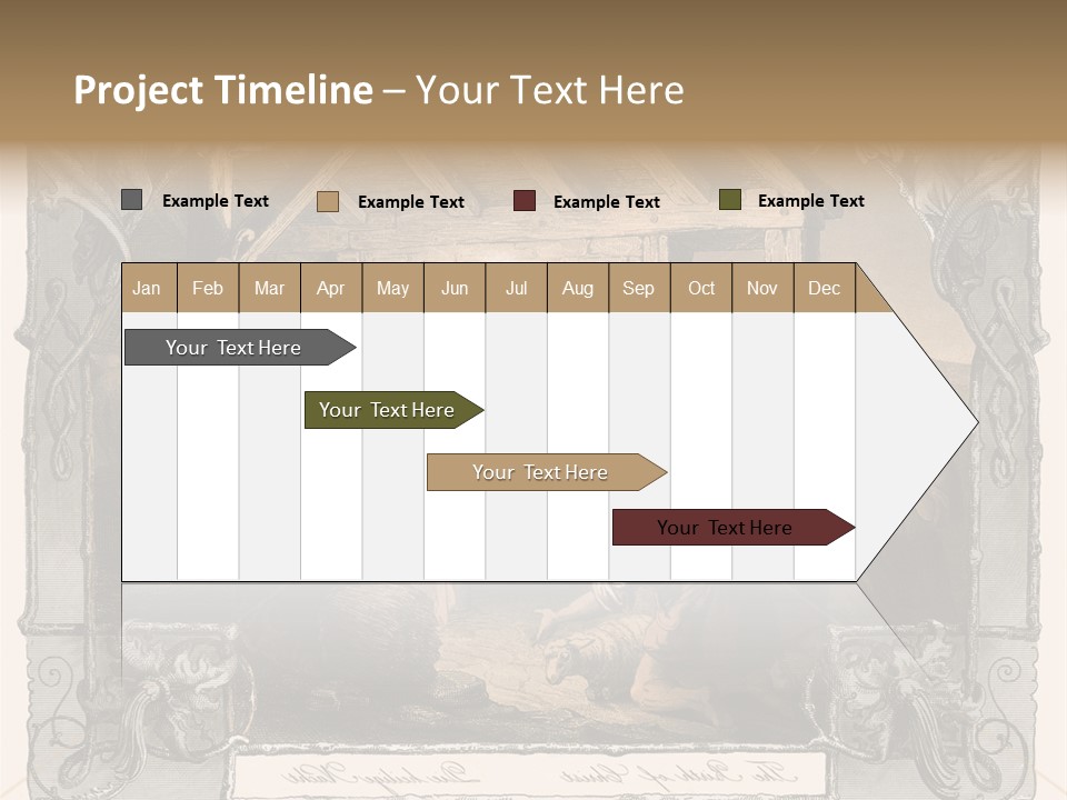 Classic Nostalgia Christ PowerPoint Template