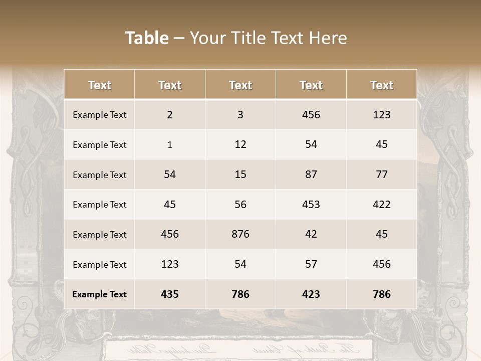 Classic Nostalgia Christ PowerPoint Template