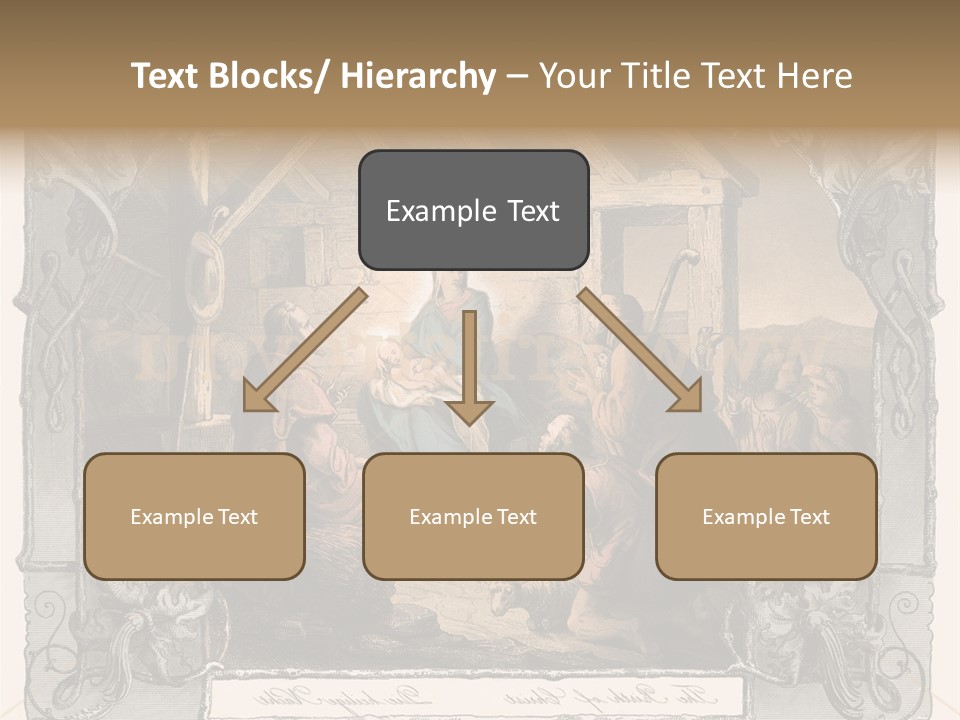 Classic Nostalgia Christ PowerPoint Template