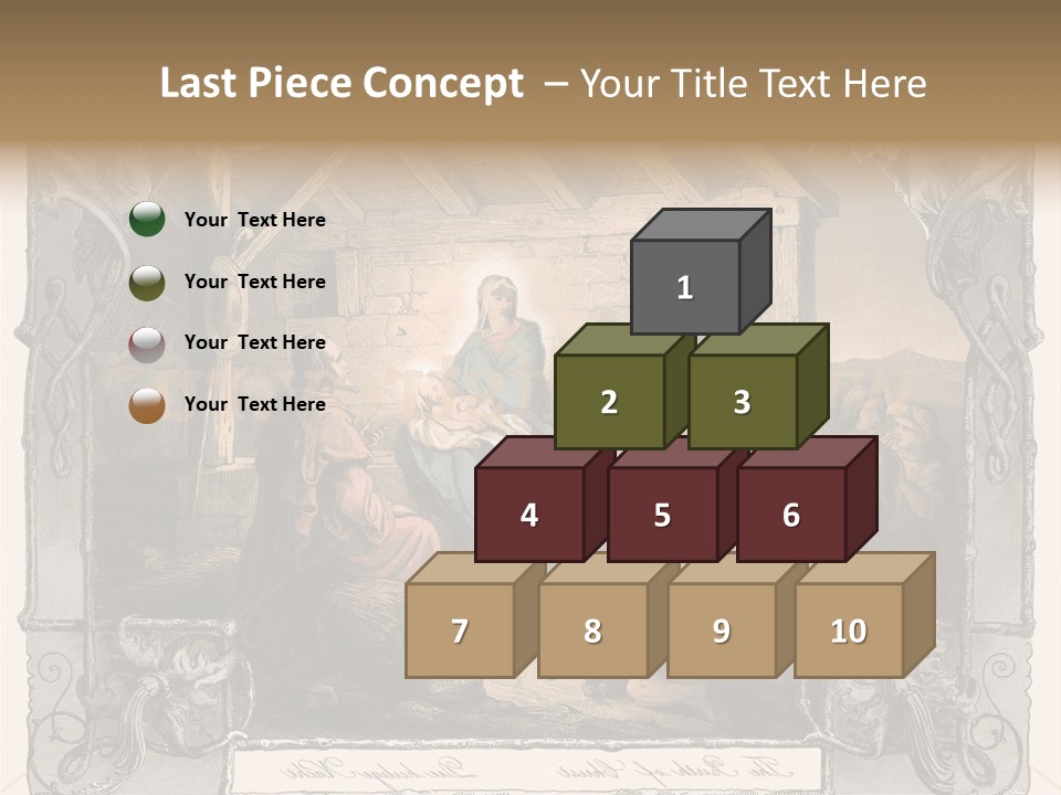 Classic Nostalgia Christ PowerPoint Template