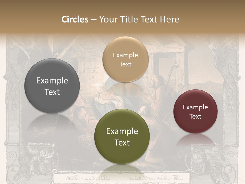 Classic Nostalgia Christ PowerPoint Template