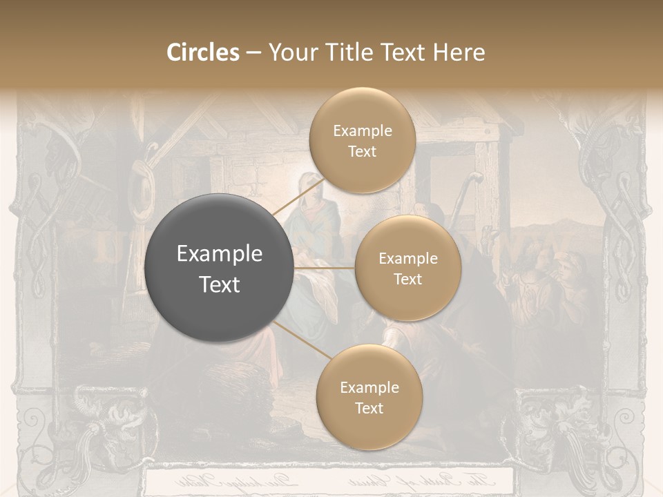 Classic Nostalgia Christ PowerPoint Template