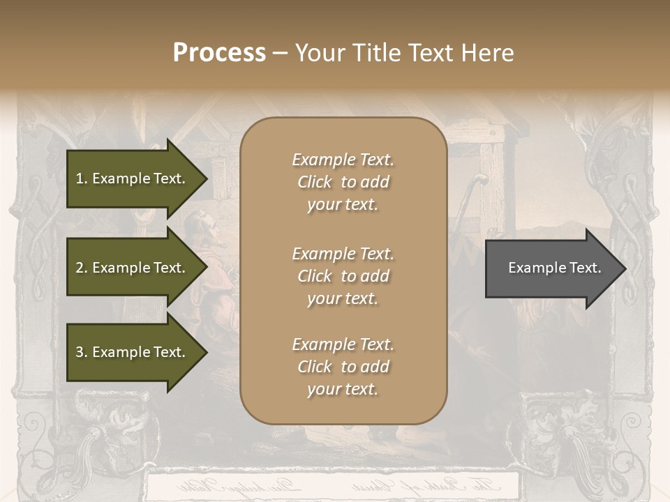 Classic Nostalgia Christ PowerPoint Template
