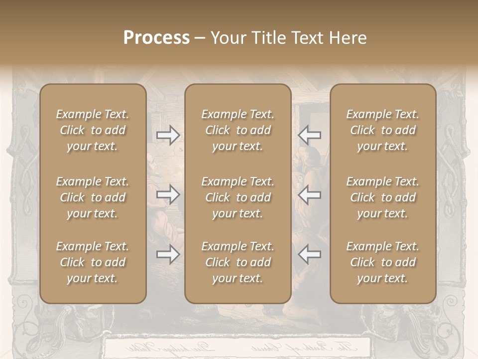 Classic Nostalgia Christ PowerPoint Template