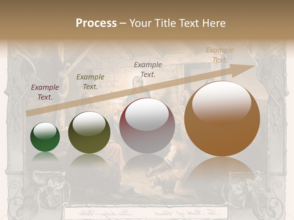 Classic Nostalgia Christ PowerPoint Template