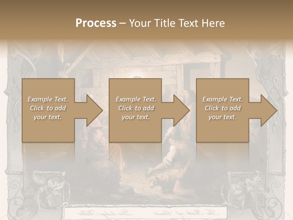 Classic Nostalgia Christ PowerPoint Template