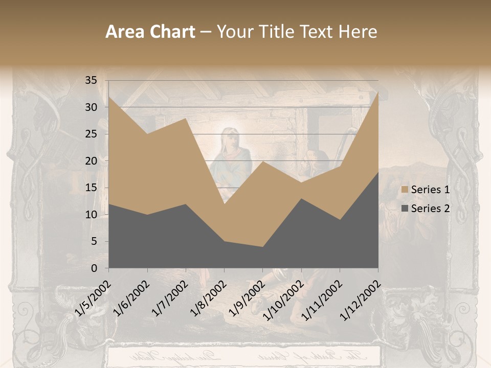 Classic Nostalgia Christ PowerPoint Template