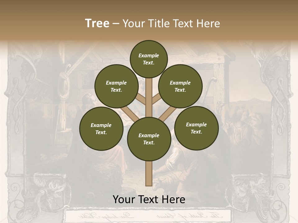 Classic Nostalgia Christ PowerPoint Template