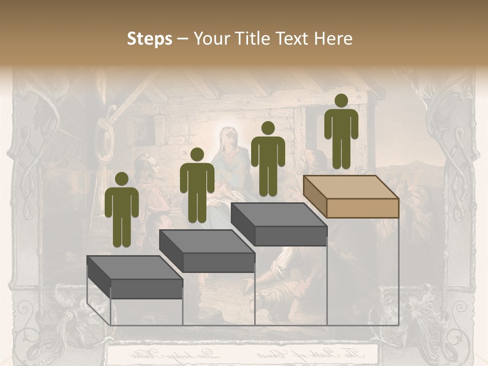 Classic Nostalgia Christ PowerPoint Template