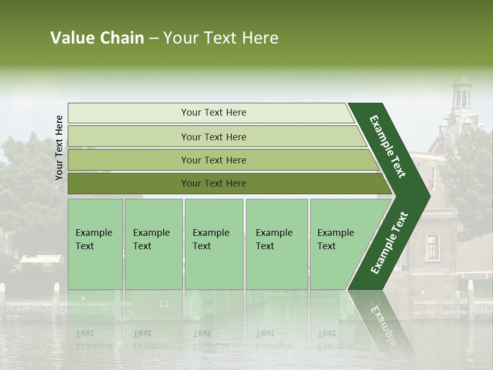 Netherlands Lock Dutch PowerPoint Template