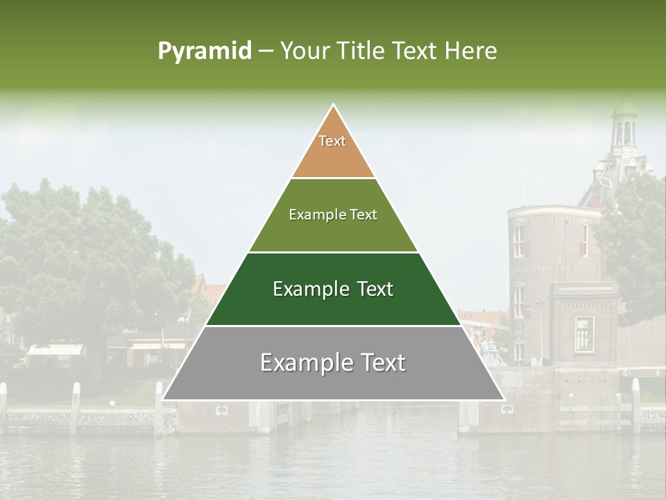 Netherlands Lock Dutch PowerPoint Template