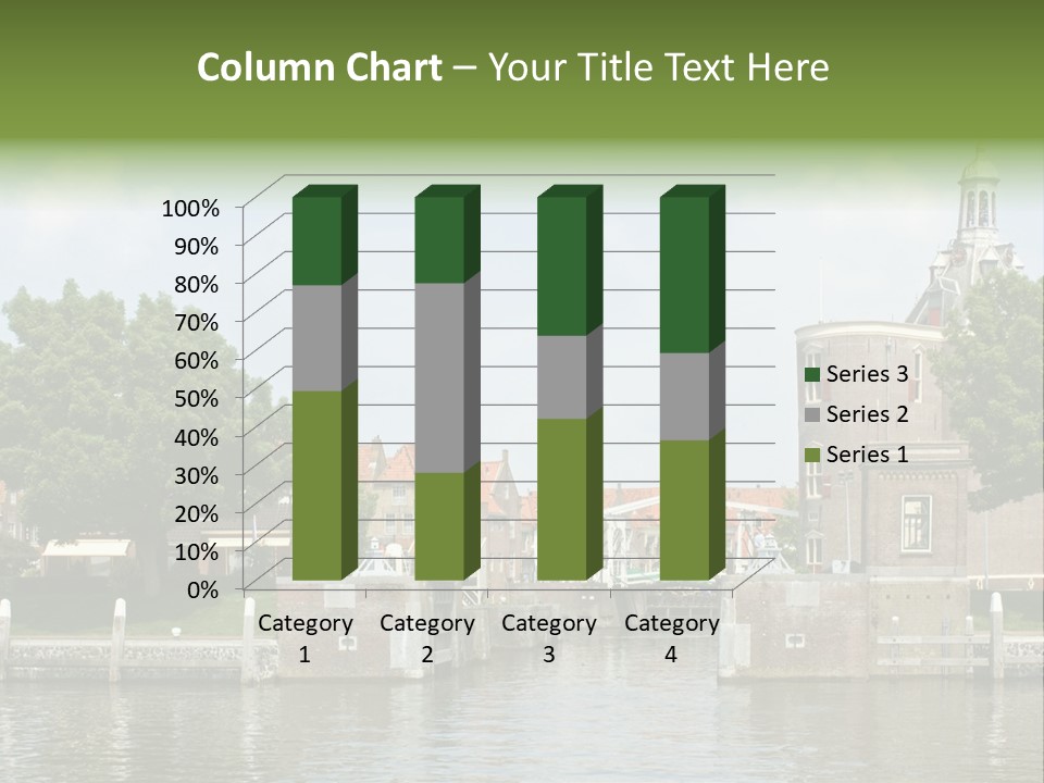 Netherlands Lock Dutch PowerPoint Template