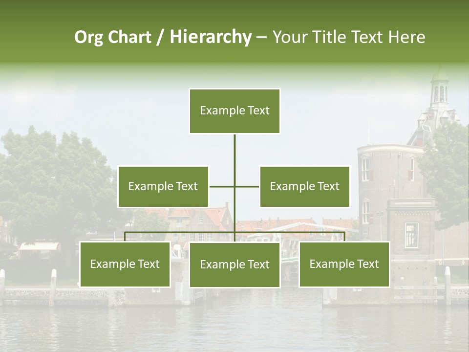 Netherlands Lock Dutch PowerPoint Template