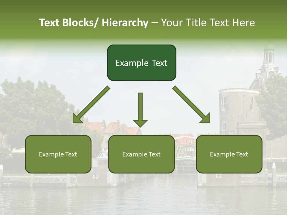 Netherlands Lock Dutch PowerPoint Template