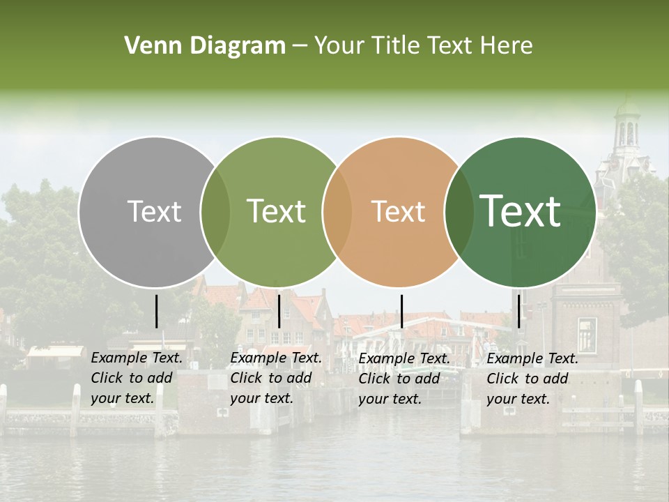 Netherlands Lock Dutch PowerPoint Template