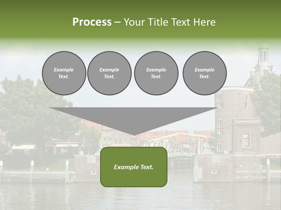 Netherlands Lock Dutch PowerPoint Template