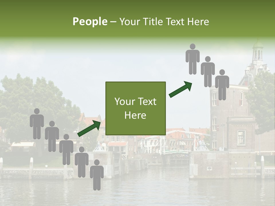 Netherlands Lock Dutch PowerPoint Template