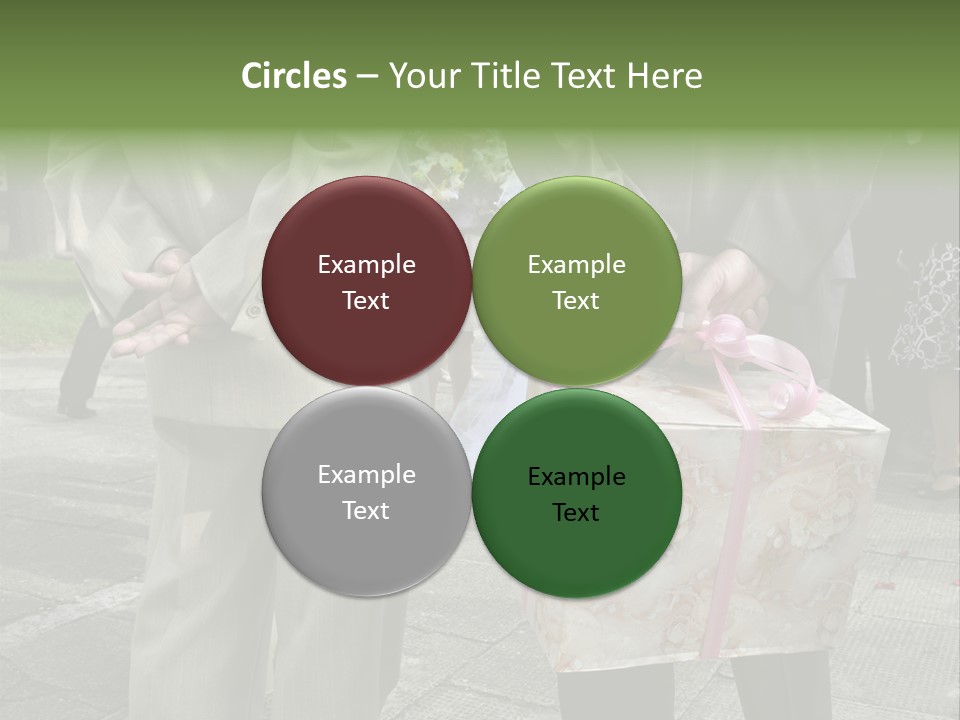 Behind Stood Wearing PowerPoint Template