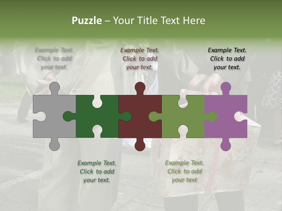 Behind Stood Wearing PowerPoint Template